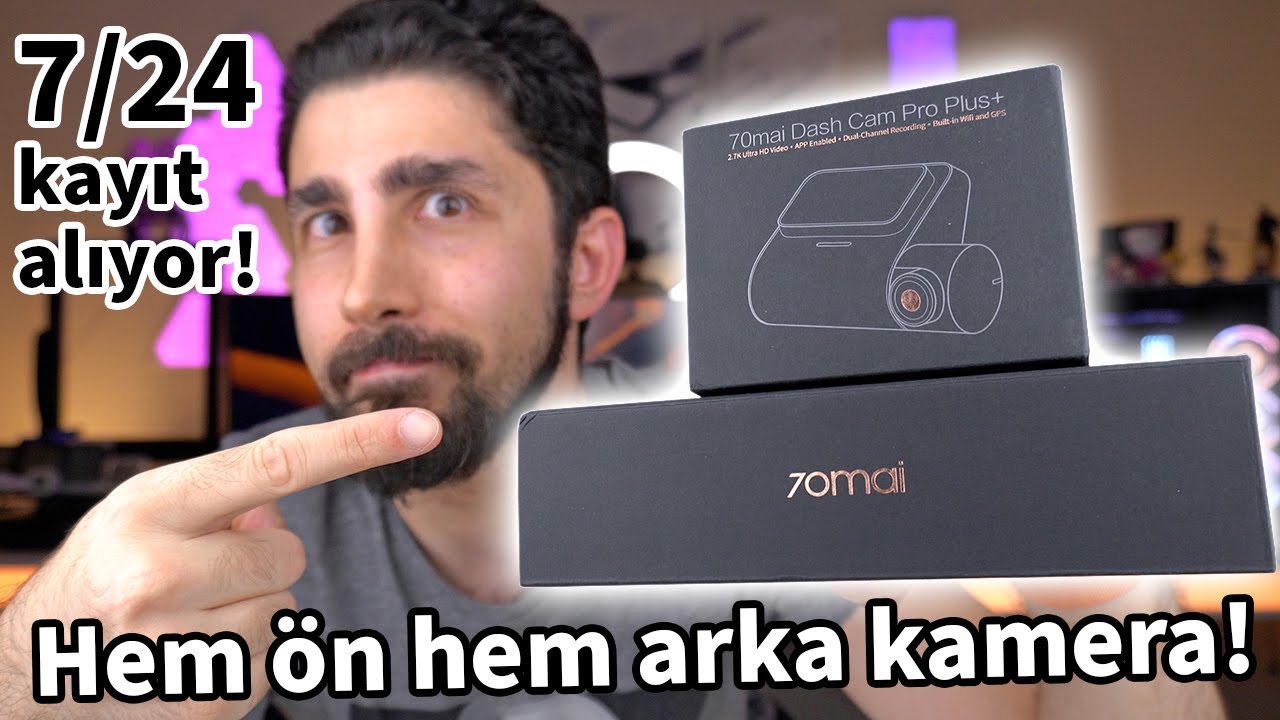 PLAKA KAÇIRMAYAN, ÖN/ARKA GÜVENLİK KAMERASI SETİ! (70mai A500S PRO PLUS) #araba #kamera