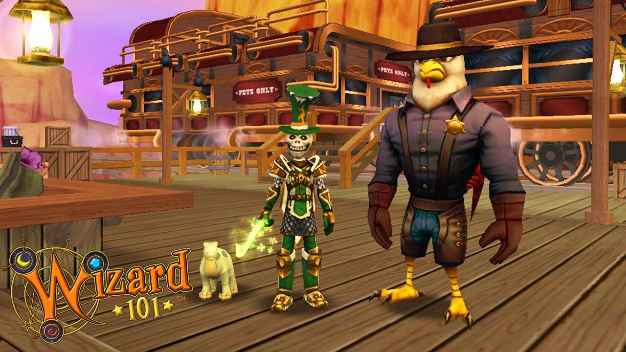 Wizard101: NEW COOL RANCH GAUNTLET! - Great Sky Train Robbery