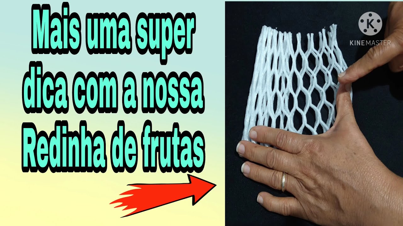 Mais uma super dica com a nossa redinha de frutas