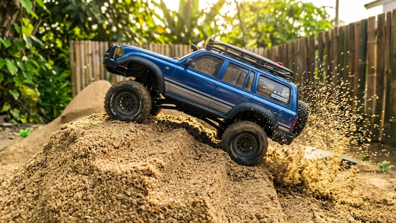 RC 4x4 Off-Road Challenge: Overcoming Brutal Sand Obstacles