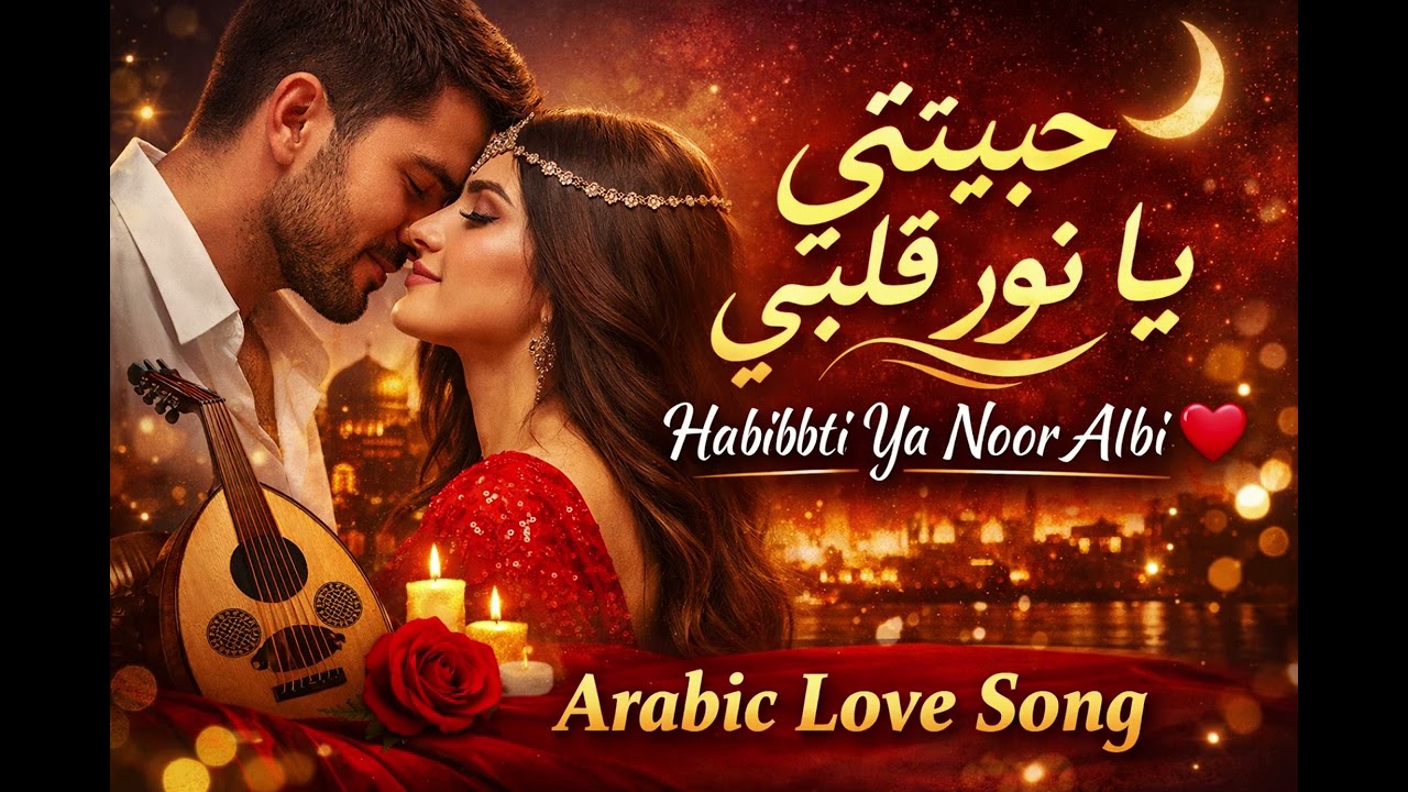 Habibti Ya Noor Albi ❤️ Arabic Love Song 2026 | Romantic Middle Eastern Music