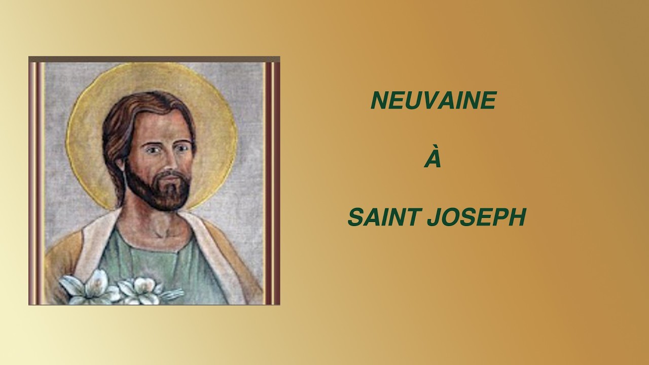 NEUVAINE À SAINT JOSEPH,  JOUR 1.