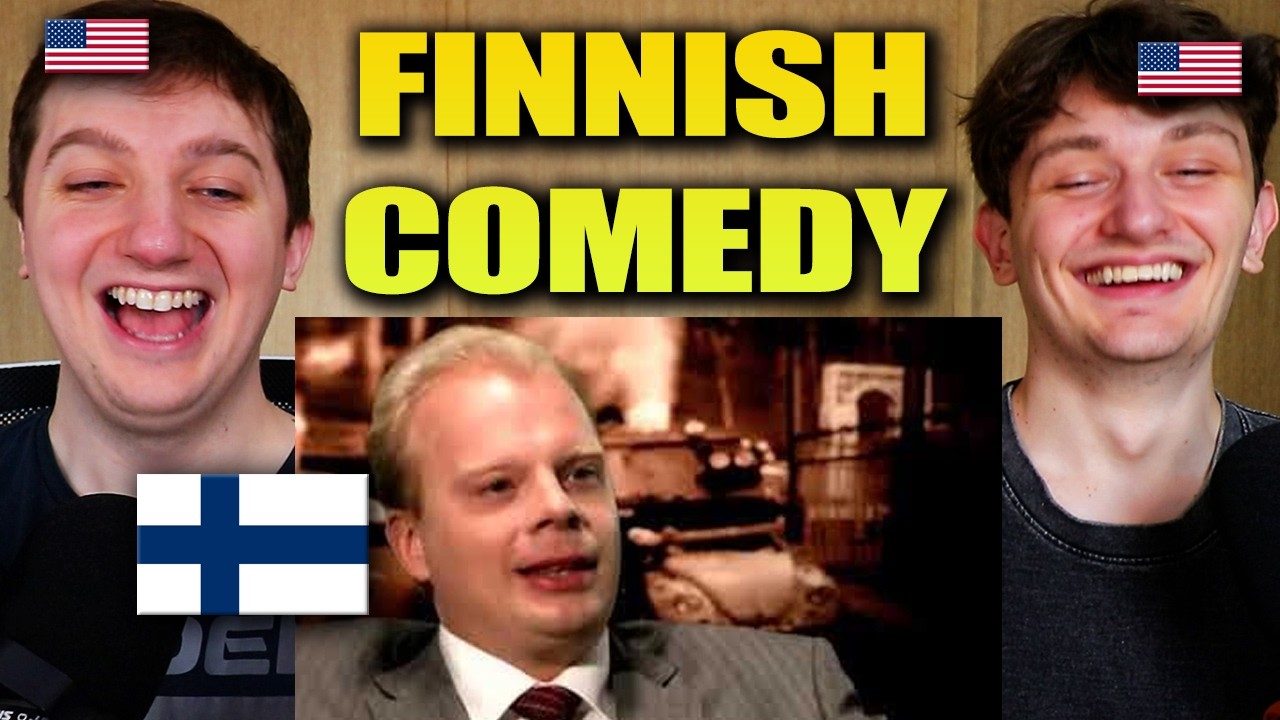 Americans React to Finnish Sketch Comedy - Ketonen ja Myllyrinne (The Bruised Finn)