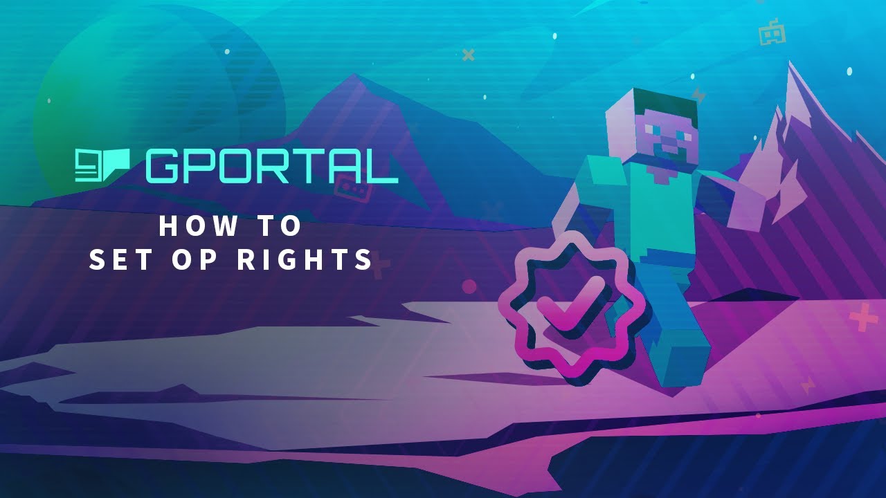 GPORTAL Minecraft Server &ndash; How to Set OP rights