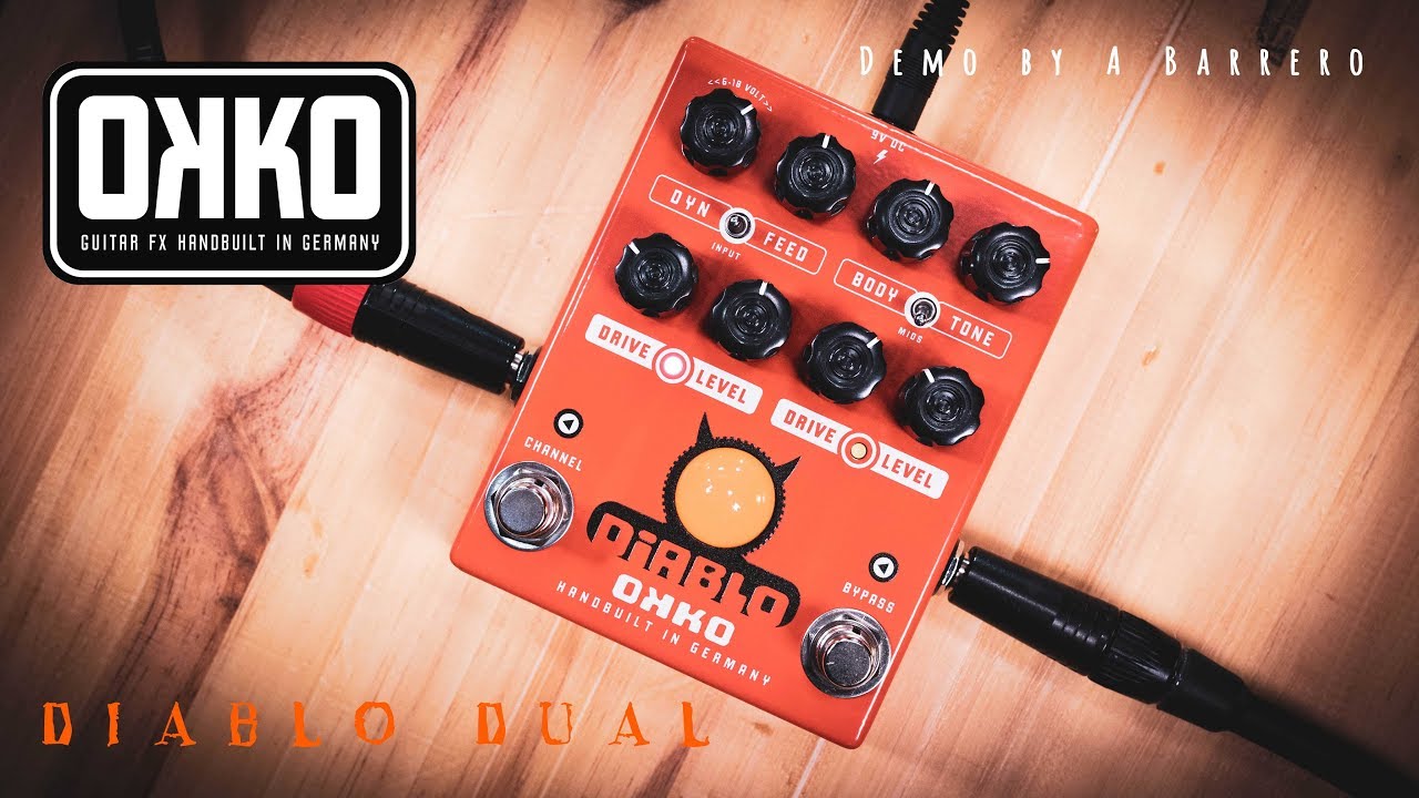 OKKO FX DIABLO DUAL - Demo by Alberto Barrero