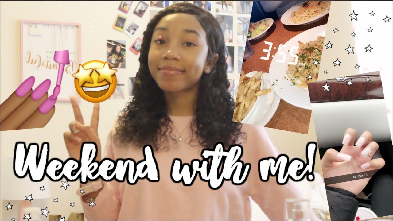 Spend the weekend with me! GRWM + Vlog! Ft. Nadula Hair