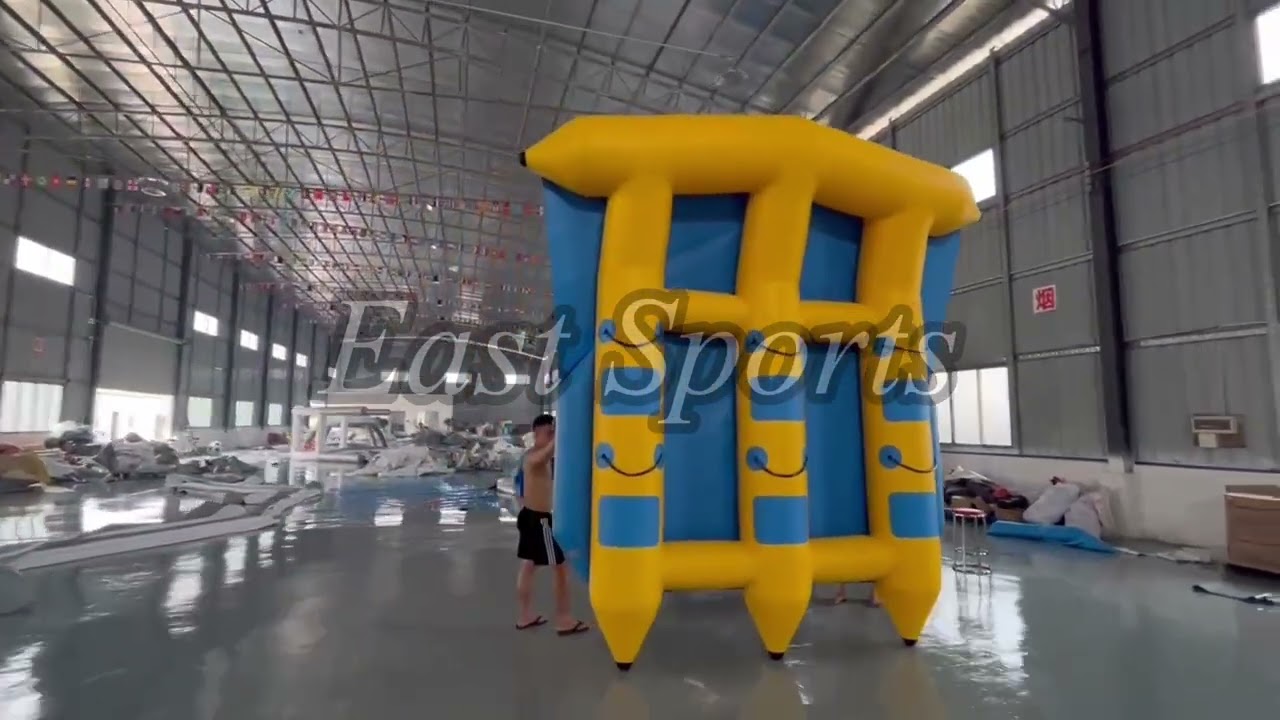 Inflatable flying fish towable boat for water play games#inflatablegame #flyingfish #watergames