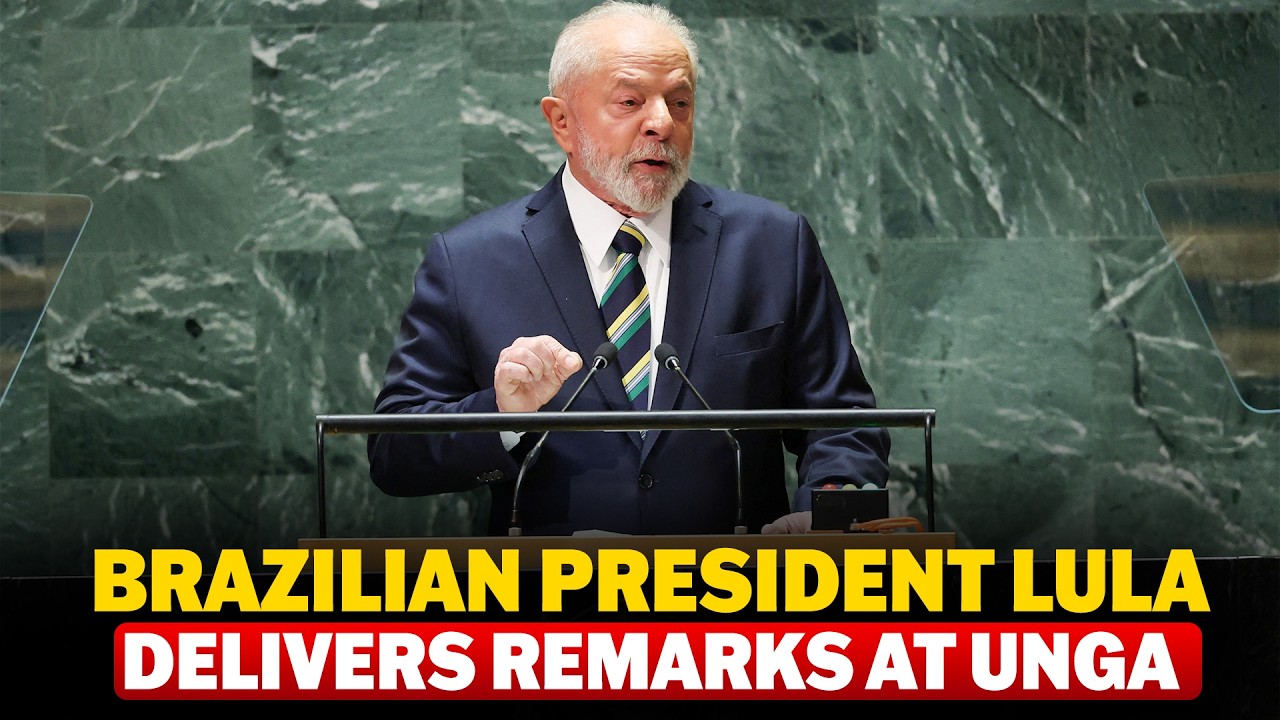 WATCH LIVE: World leaders address the U.N. General Assembly | Brazilian president Lula Speech