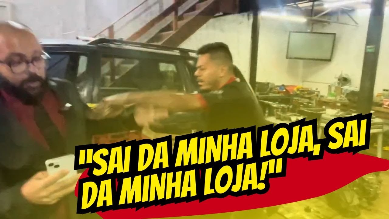 AGRESSÃO!!! DENÚNCIA SÉRIA SOBRE SUPOSTA TROCA NO BLOCO DO MOTOR LEVA EQUIPE ATÉ OIFICINA.