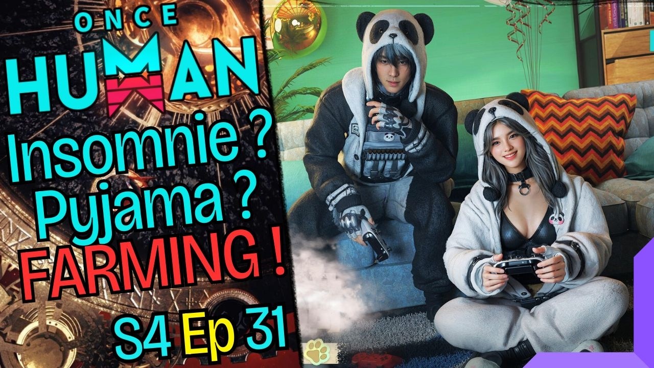 Stream en pyjama ! Insomniiie ! Ep 31 Once human Couché tard    levé tôt    YOU PI !