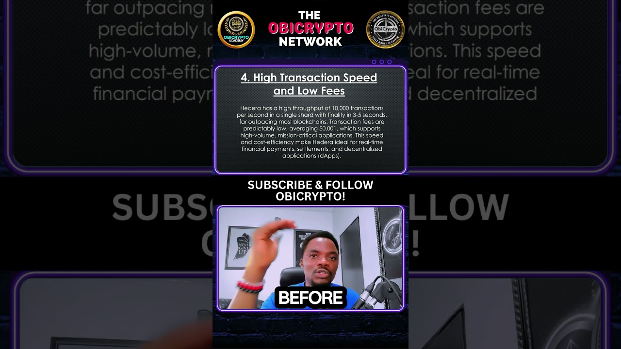 Investing in the Right Coin is Your Leverage to Making Money in Crypto | ObiCrypto Network #hedera