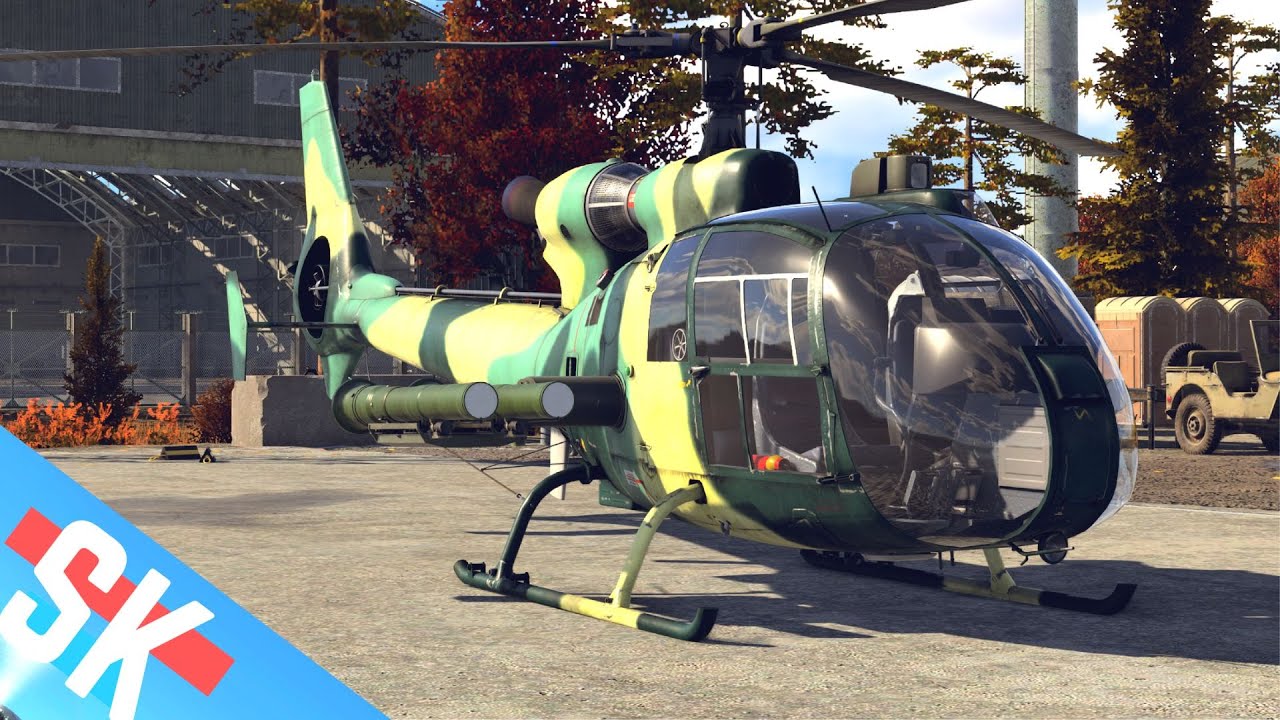AFT09 & SA.342L Gazelle oynanış (War Thunder Türkçe)