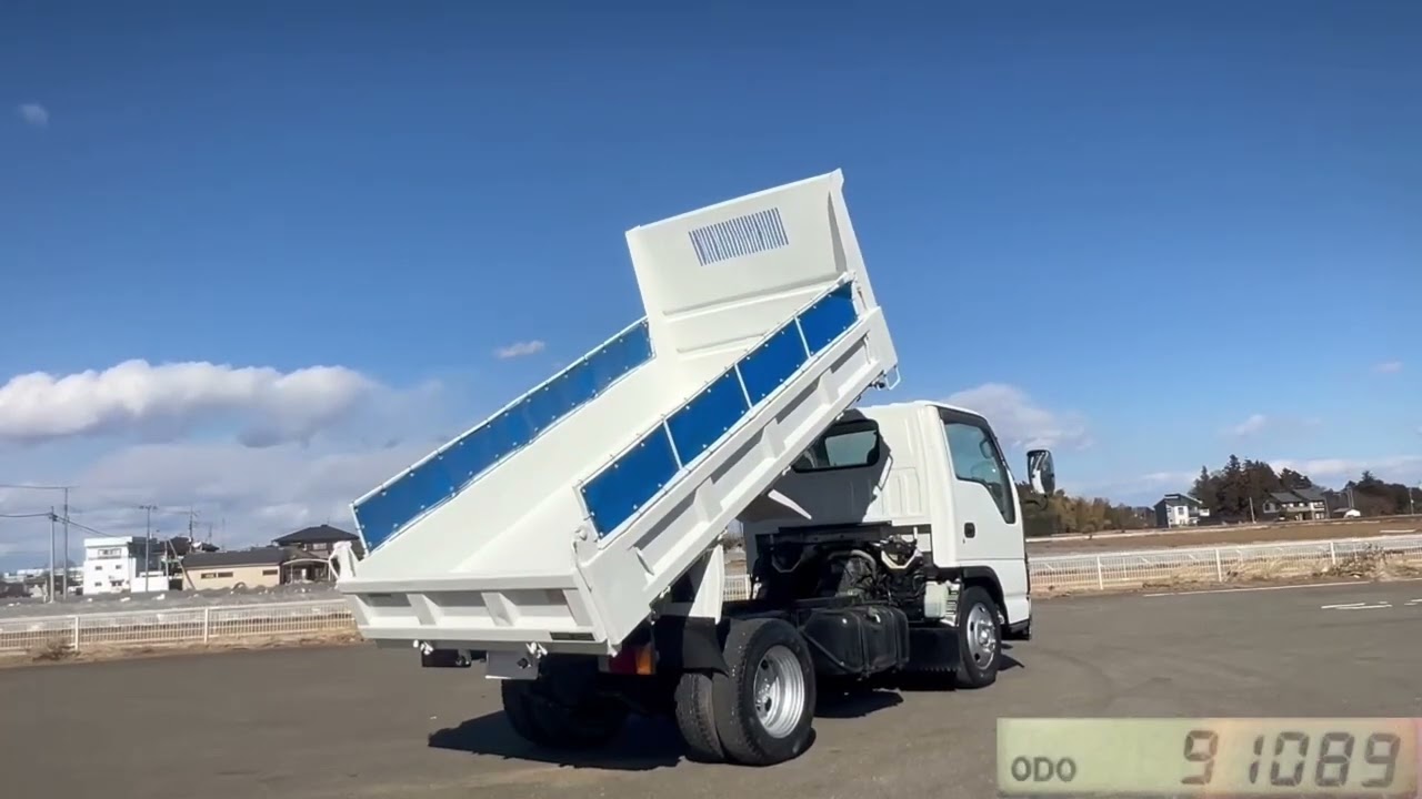 いすゞエルフ OEM低床強化ダンプ積載2000kg車検１年付9万km