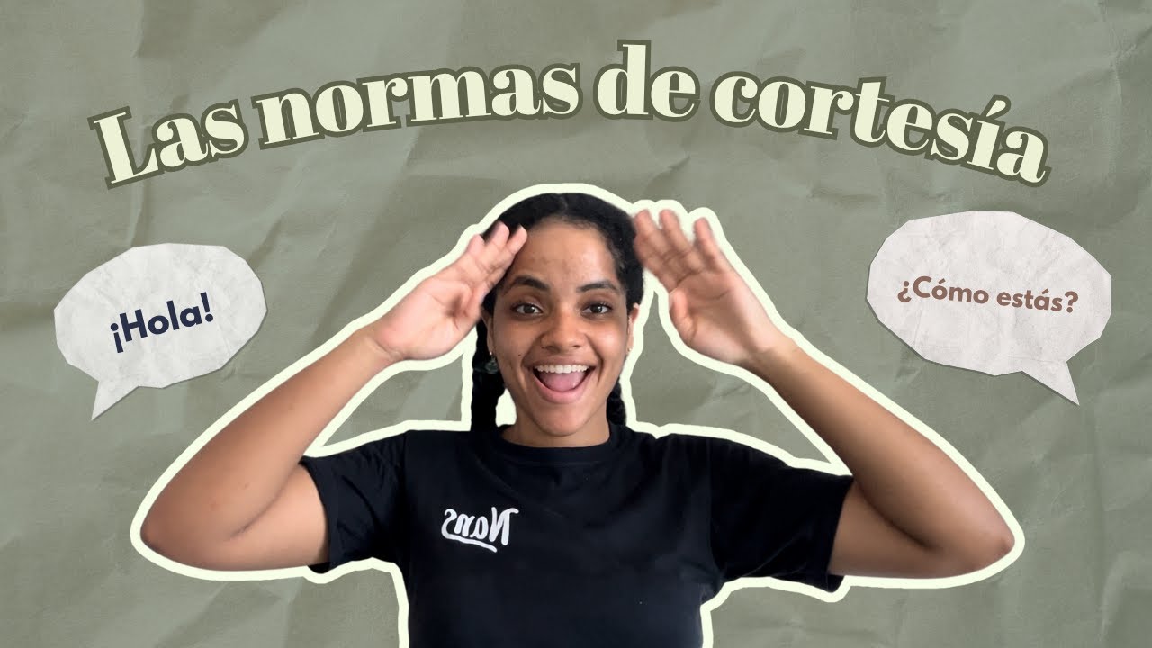 Las normas de cortesía en Lengua de Señas Dominicana