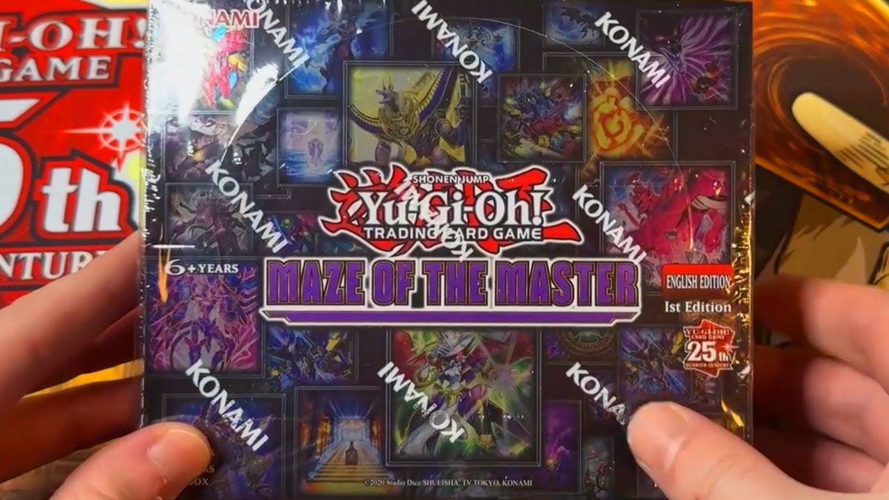 Yu-Gi-Oh! Maze of the Master Booster Box Opening
