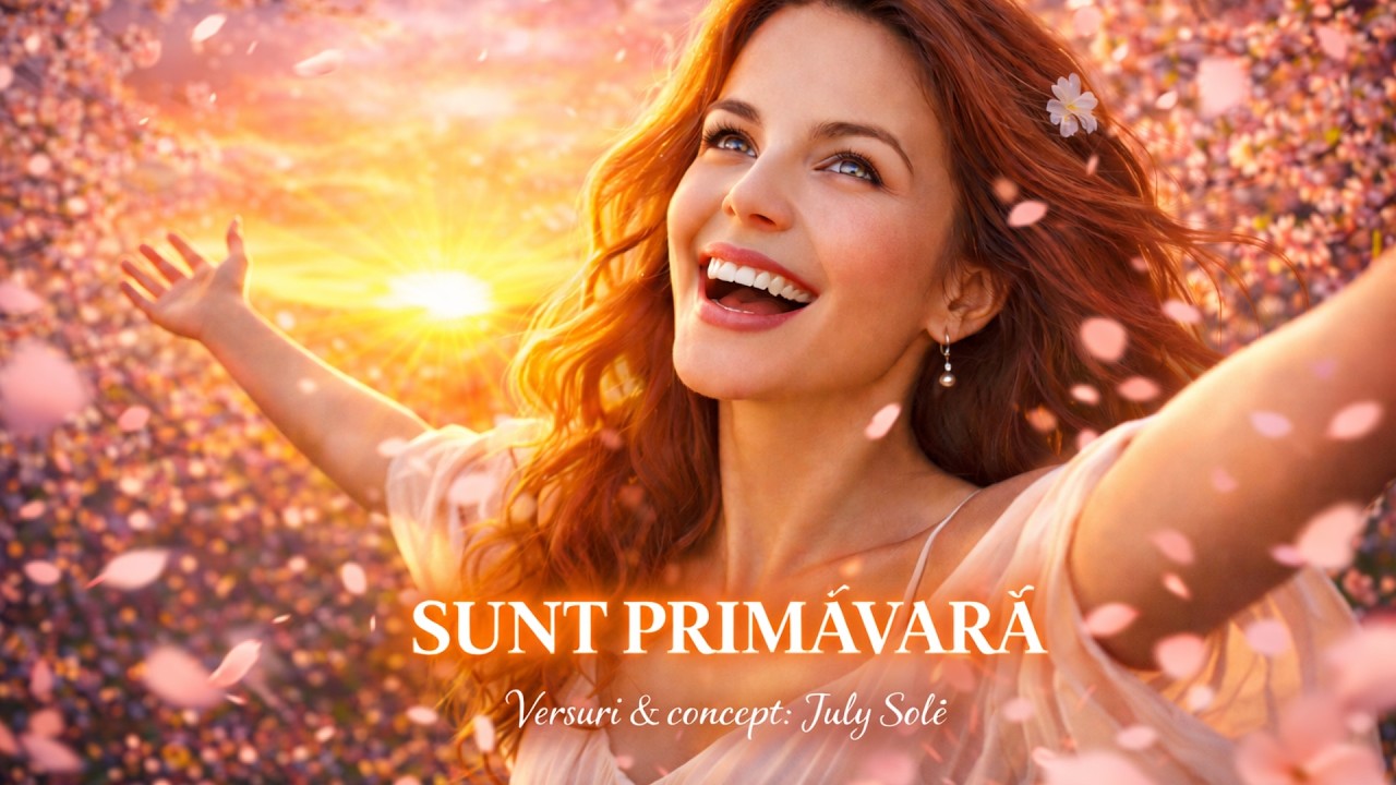 SUNT PRIMĂVARĂ 🌸 July Solé Cântec despre renaștere, lumină și iubire de sine