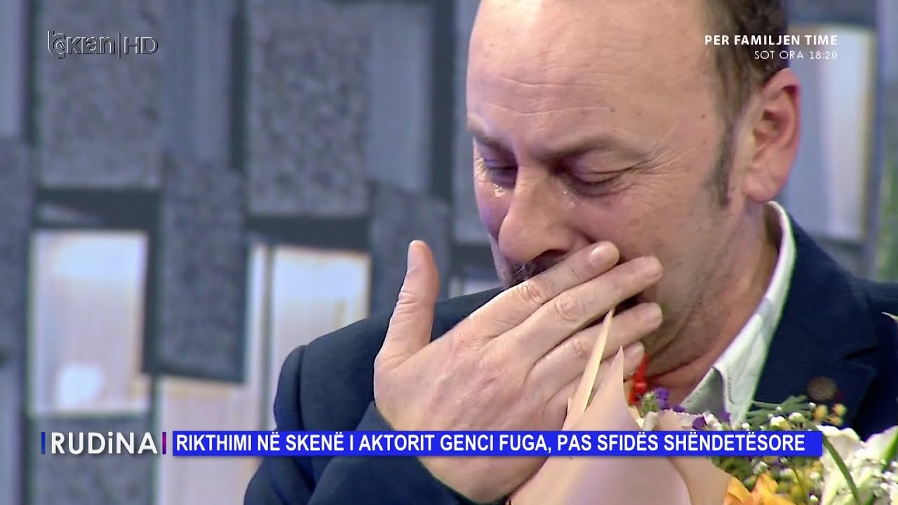 Surpriza e bukur nga bashkëshortja dhe fëmijët që e bënë Genc Fugën të shpërthejë në lot gëzimi