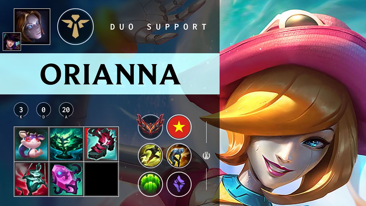 Orianna Support vs Milio - VN Grandmaster Patch 25.24