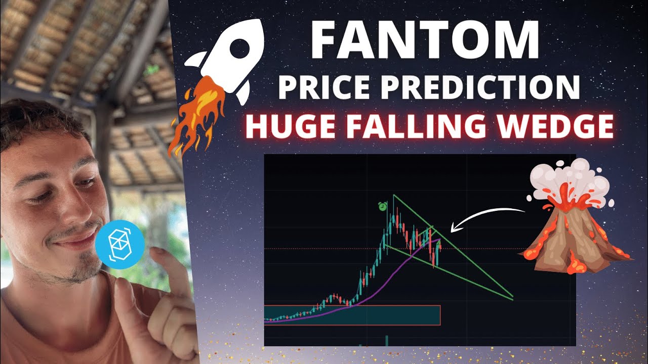 FANTOM FTM CRYPTOCURRENCY PRICE PREDICTION! HUGE FALLING WEDGE!