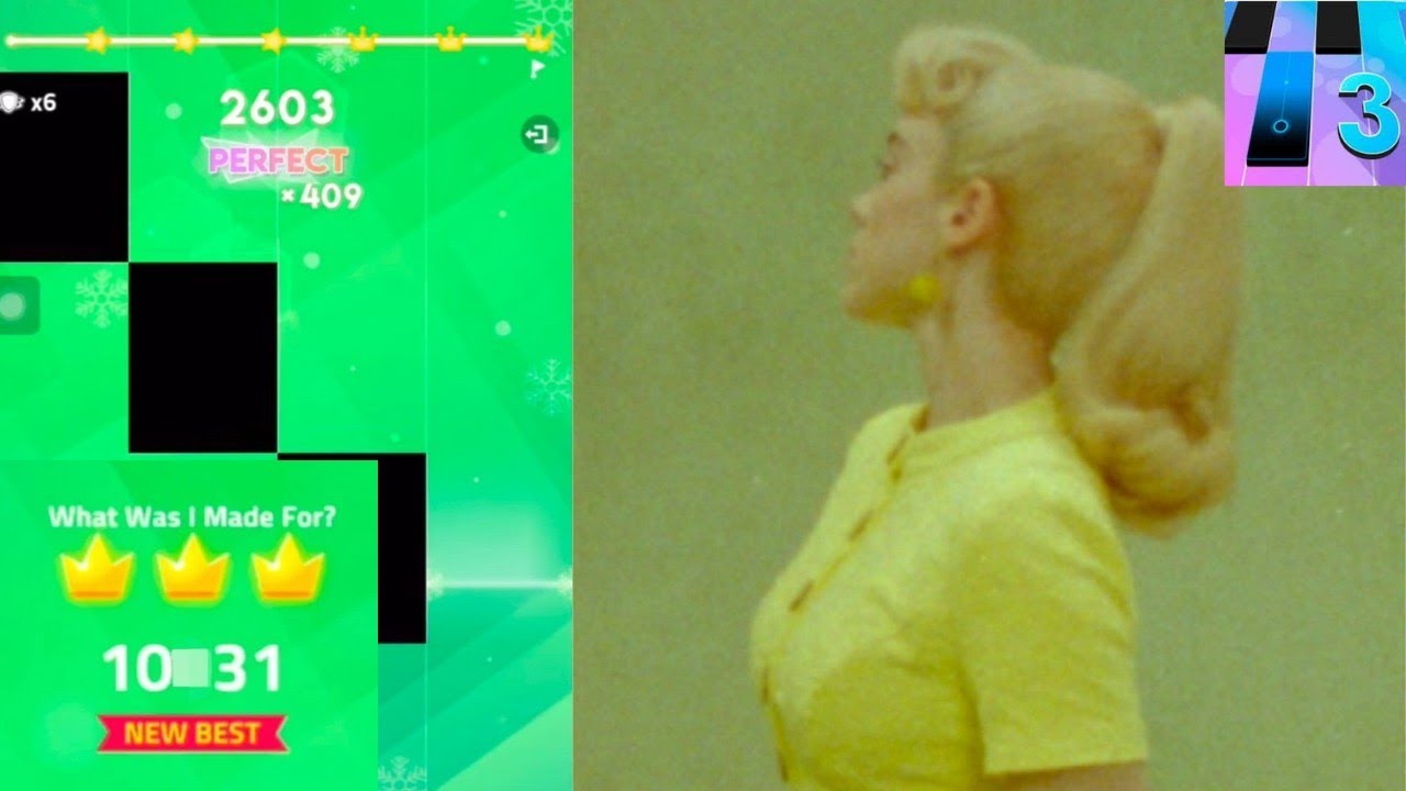 Billie Eilish - What Was I Made For in Magic Tiles 3 | How Far Can I Get?