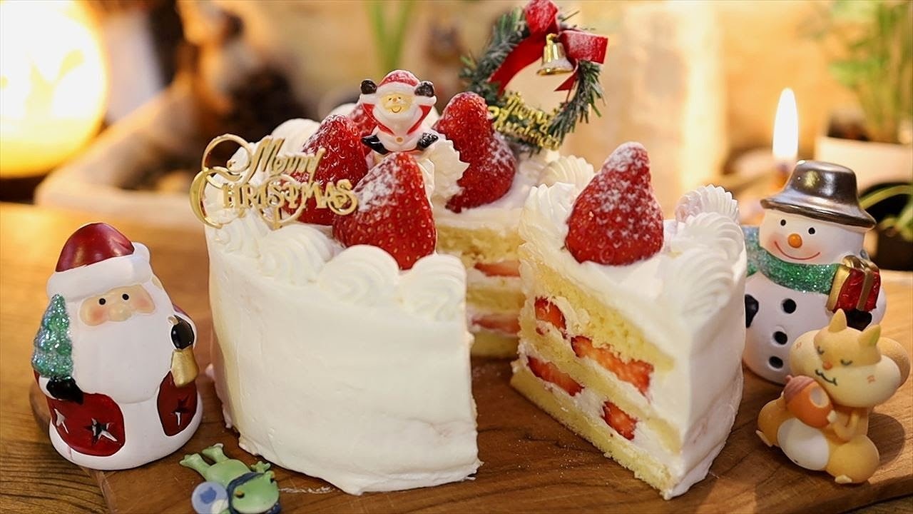 絶対失敗しないお店のクリスマスケーキの作り方・レシピ【ポイント・詳細解説有】 Christmas Cake Recipe｜Coris cooking