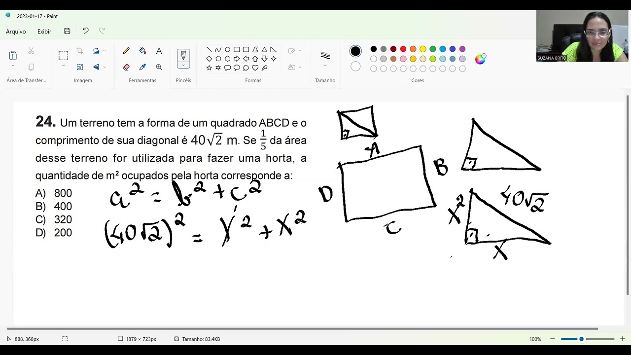 QUESTÃO 24- 2017  FAETEC