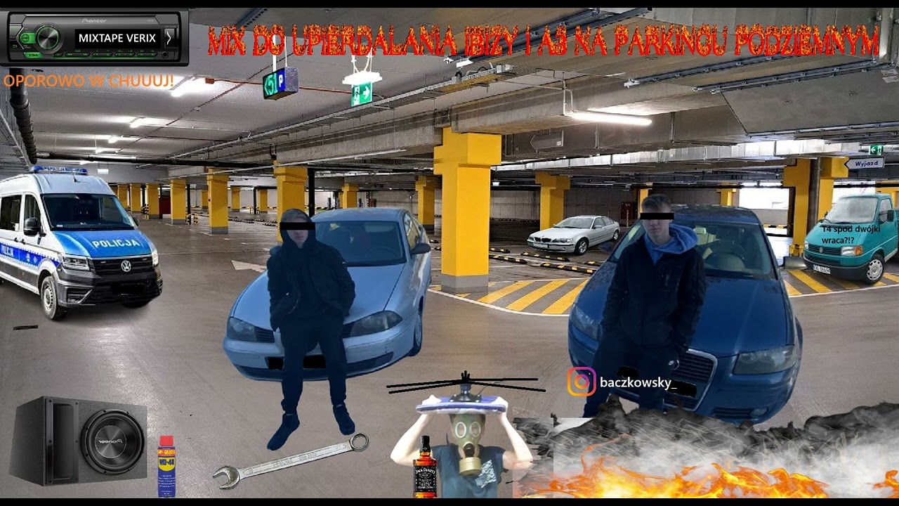 █▬█ █ ▀█▀ MIX DO UPALANIA IBIZY I A3 NA PARKINGU PODZIEMNYM *bezpieczniki nie wytrzymują od oporu*