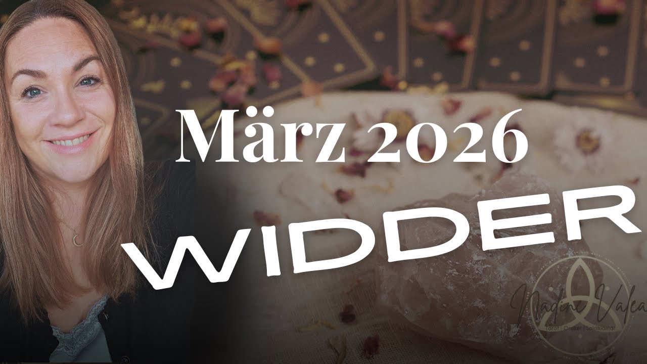 Widder ♈️ März 2026 - Hör auf zu warten. Du bist längst bereit - #tarot