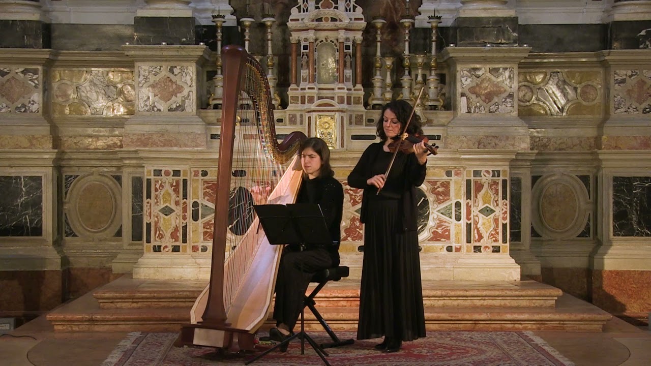 La Vergine degli Angeli di Verdi / Arpa e violino