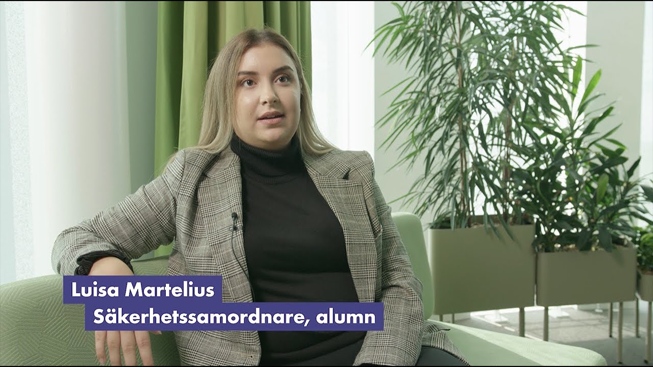 Statsvetenskap, möt Luisa Martelius