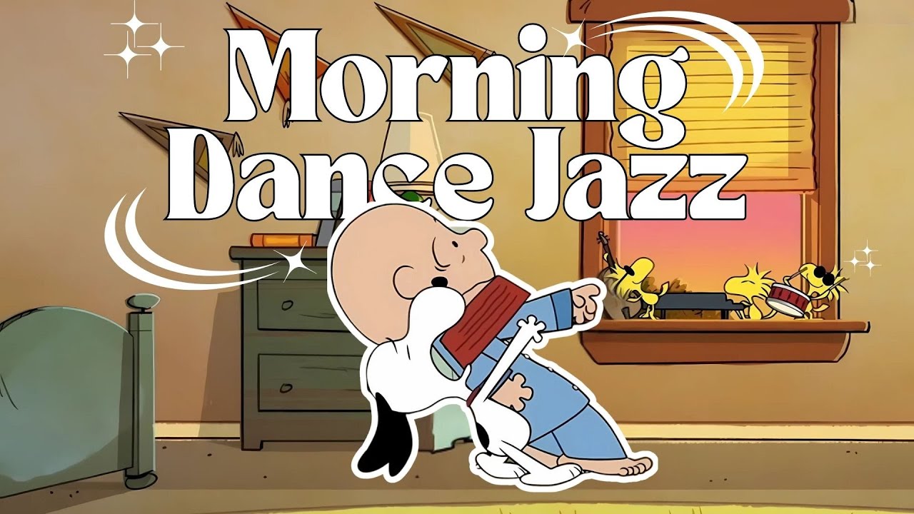 [𝐩𝐥𝐚𝐲𝐥𝐢𝐬𝐭] Morning & Dancing with Snoopy ☀️ Happy Jazz to Bright Up your Morning