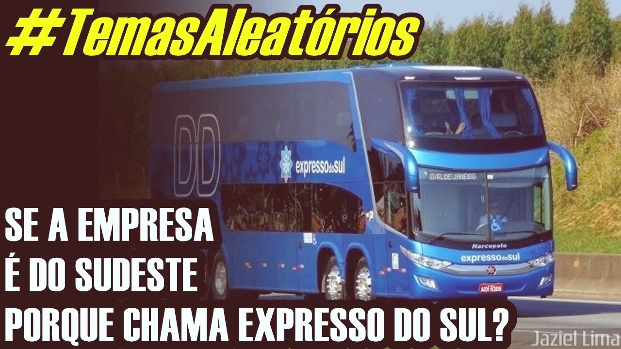 #TemasAleatorios | PORQUE ELA SE CHAMA EXPRESSO DO SUL MAS FICA NO SUDESTE?