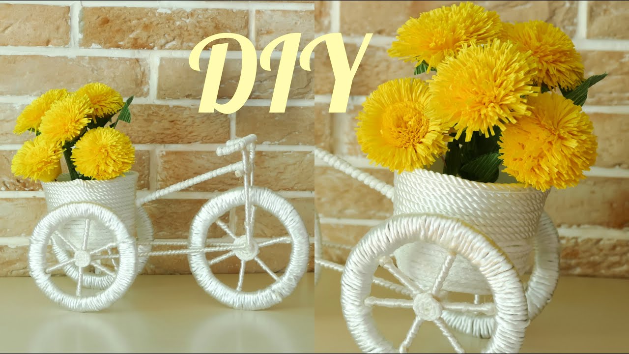 ВЕЛОСИПЕД декоративный/своими руками/DIY
