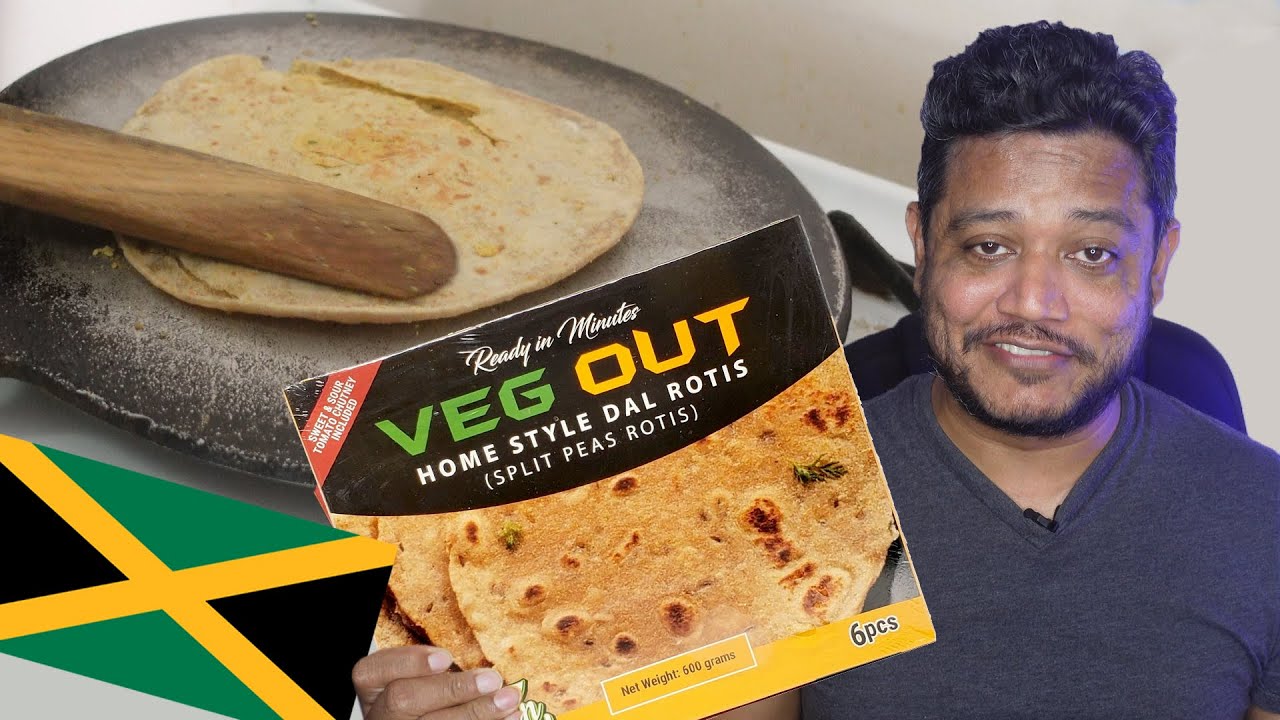 Dhalpuri in Jamaica?! Veg Out Dhal Roti Review