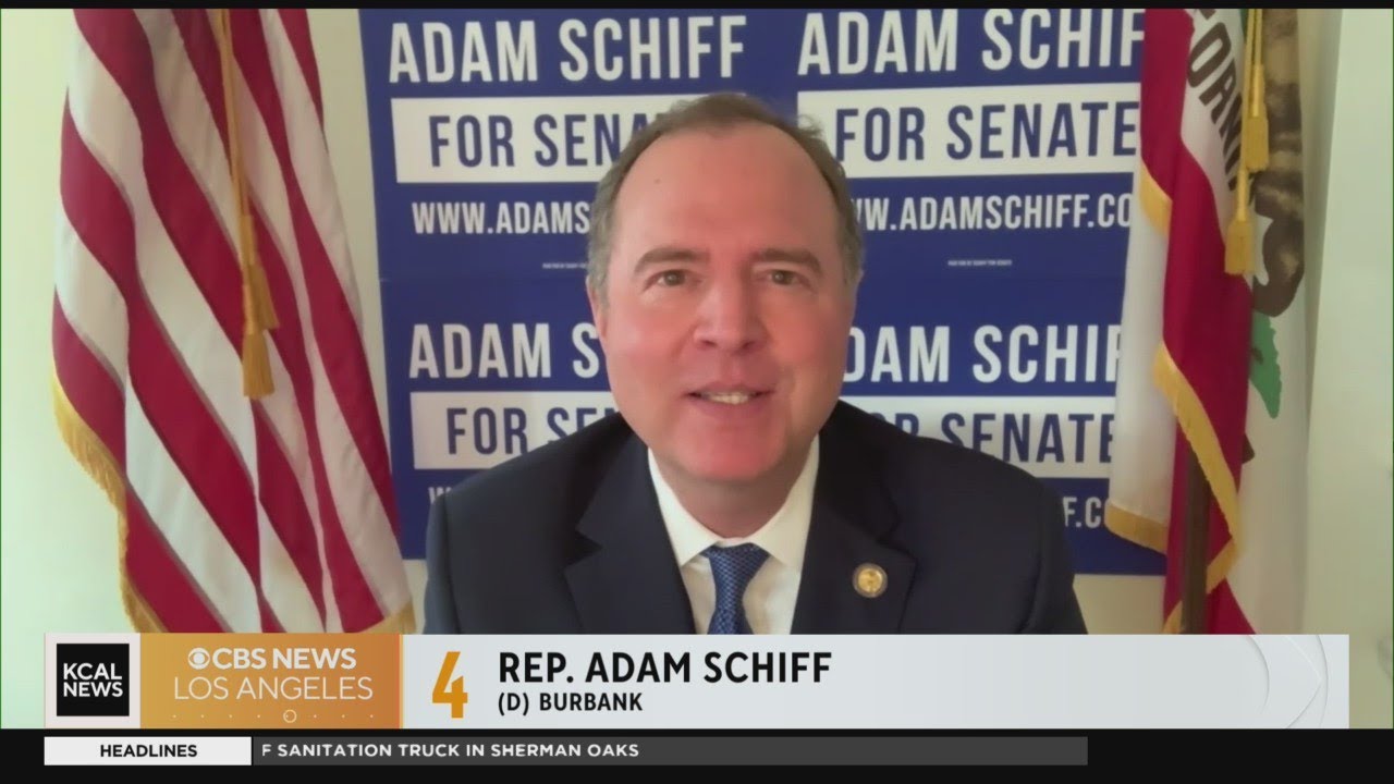 Congressman Adam Schiff announces Senate candidacy