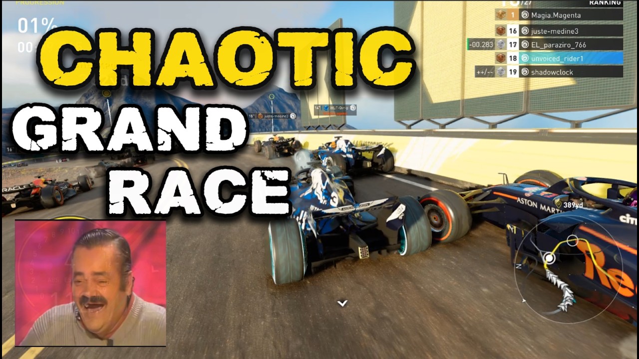 TOTAL CHAOS !! GROUND RACE IN THE CREW MOTORFEST [Everything Went WRONG!]