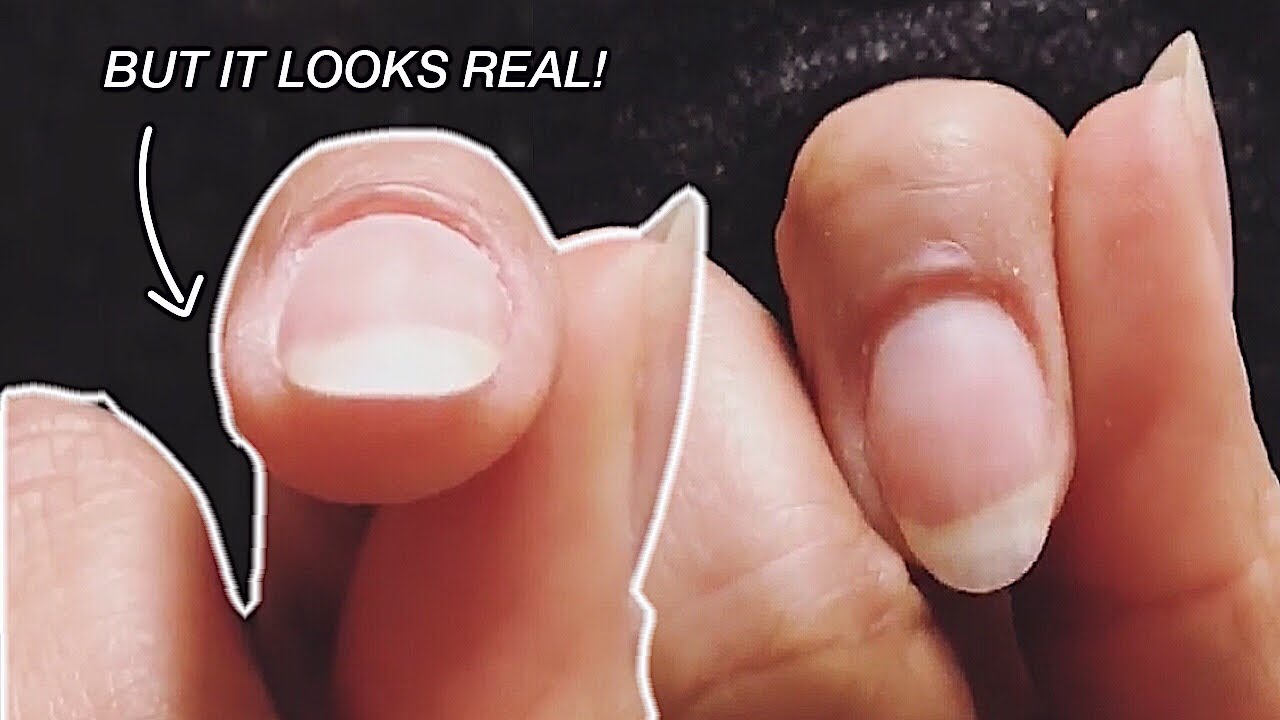 WHAT EXTENSION?!?! THE EASIEST NATURAL NAIL EXTENSION EVER