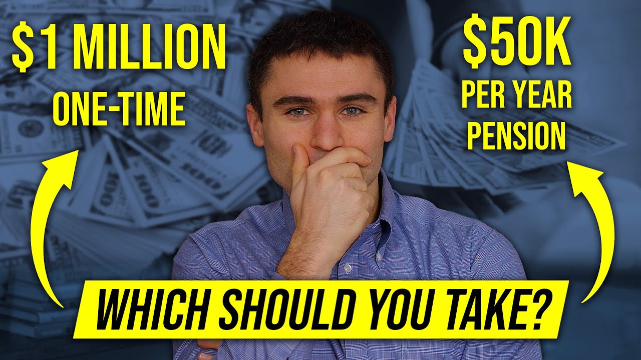 $1 Million Lump Sum vs $50K Per Year Pension: Which Is Better?