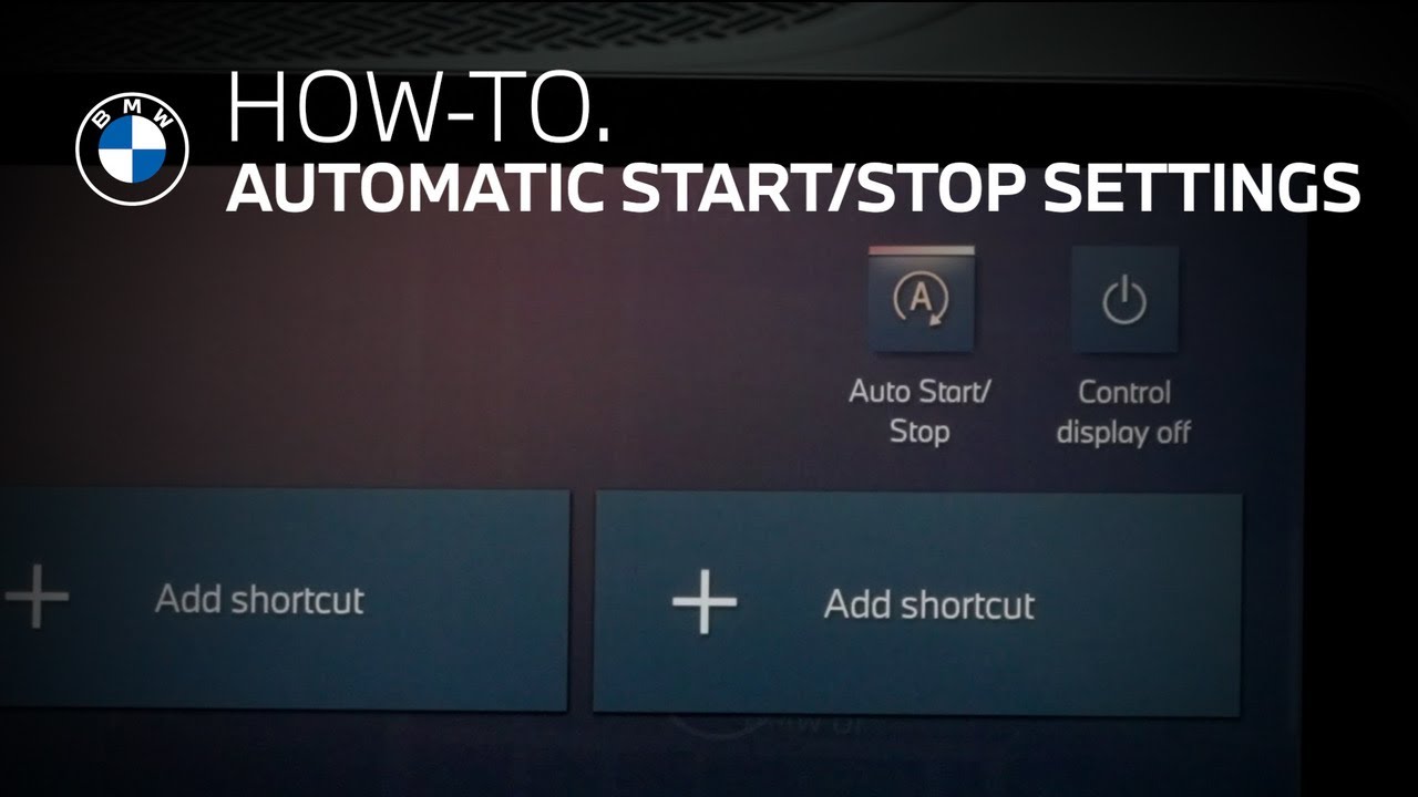 How to Disable Auto Start Stop in Your BMW | BMW How-To