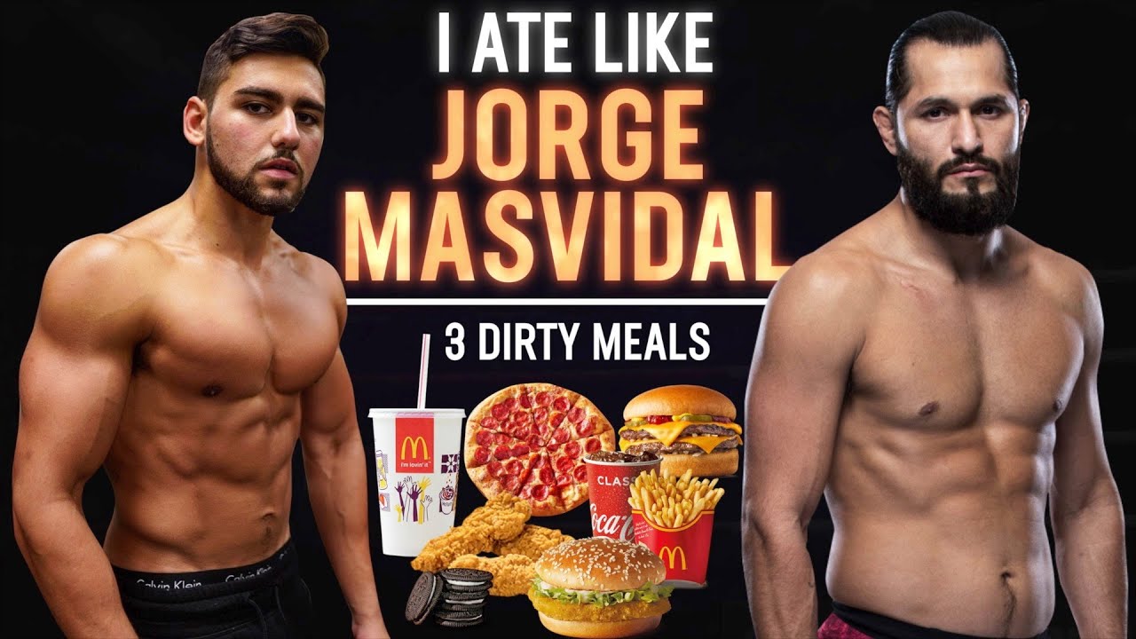 I Ate Like Jorge Masvidal For A Day