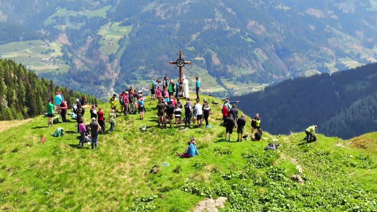 Gipfelkreuz Einweihung am Gamskofel - 2122m
