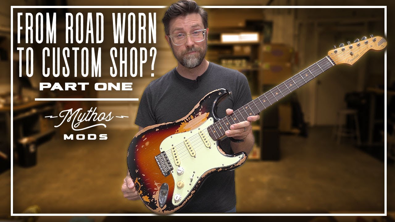 DIY Relic on Fender Stratocaster | Aging Plastics & Metal Parts