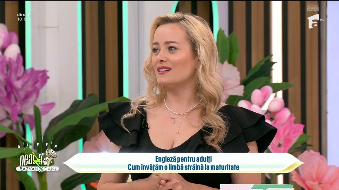 Învățarea unei limbi străine la maturitate | Sfaturi de la Andreea Bâjă