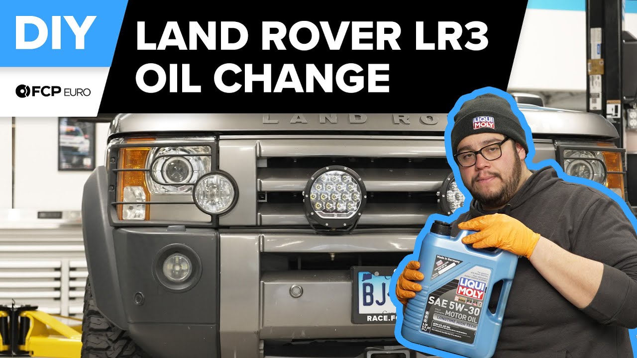 Land Rover LR3 Engine Oil Change DIY (2005-2009 Land Rover Discovery 4.4L V8)