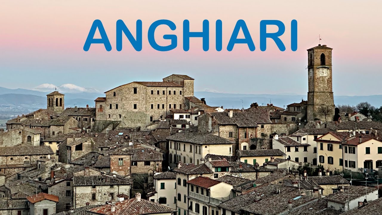 ANGHIARI il BORGO MEDIOEVALE più famoso della TOSCANA