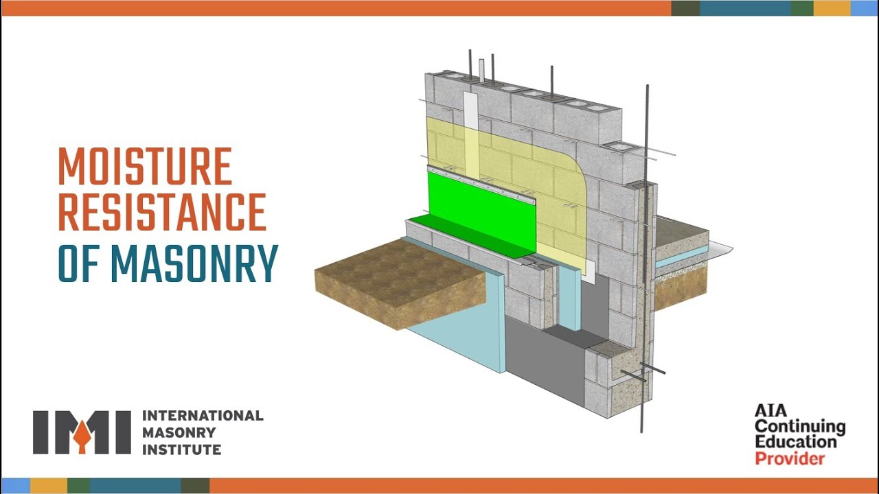 A.05 Moisture resistance of masonry