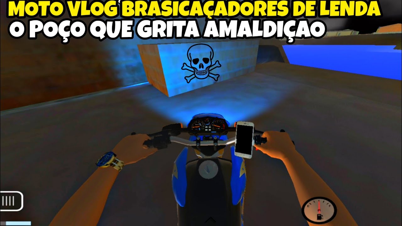 MOTO VLOG BRASIL CA&Ccedil;ADORES DE LENDA O PO&Ccedil;O QUE GRITA AMALDI&Ccedil;AO