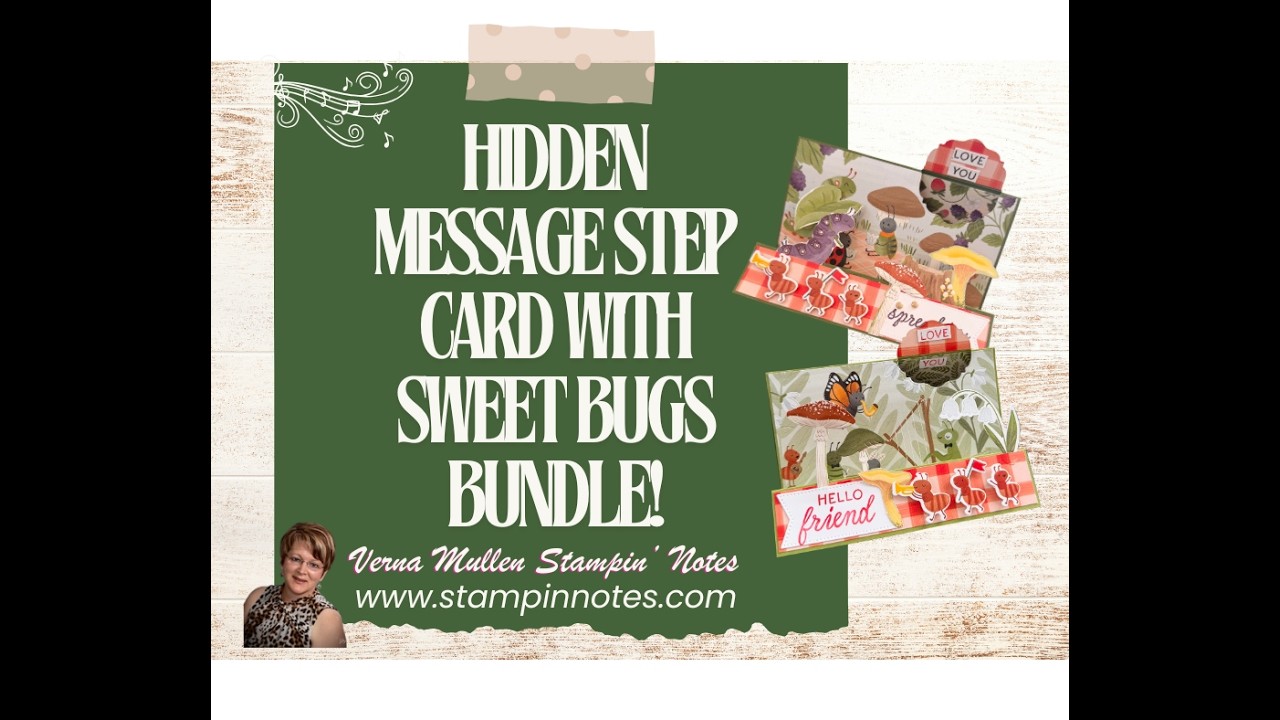 Hidden Message Step Card!