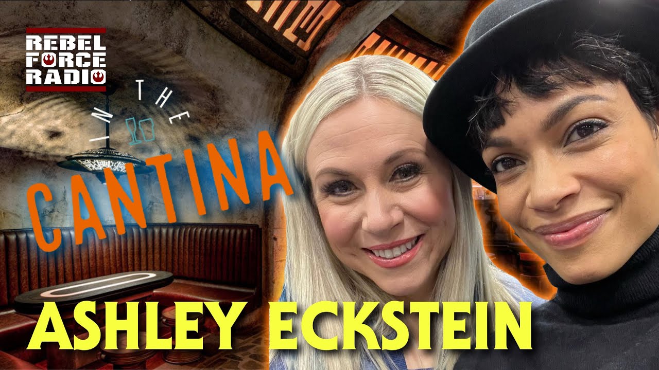 ASHLEY ECKSTEIN: Meeting Rosario Dawson on the AHSOKA Set