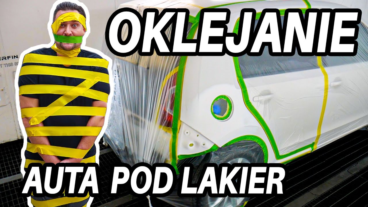 Maskowanie samochodu pod lakier, czyli jak okleić żeby się nie zakleić!